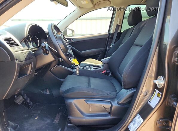 JM3KE4BYXG0788971 2016 MAZDA CX-5 Gray წინა სალონის ხედი