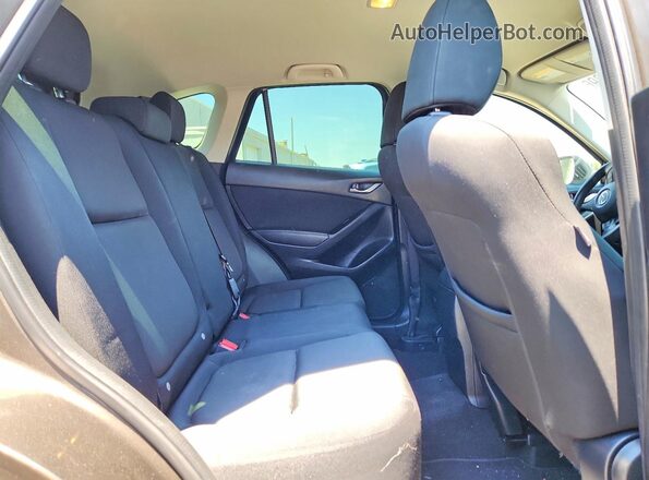 JM3KE4BYXG0788971 2016 MAZDA CX-5 Gray უკანა სალონის ხედი