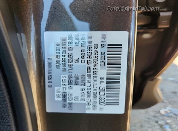 JM3KE4BYXG0788971 2016 MAZDA CX-5 Gray VIN კოდის სტიკერის ხედი