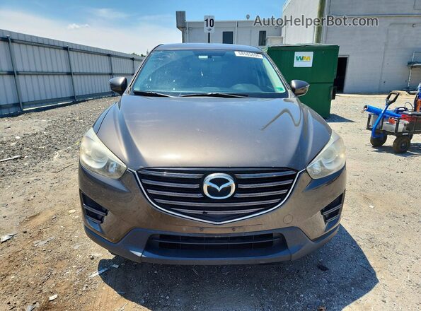 JM3KE4BYXG0788971 2016 MAZDA CX-5 Gray წინა ხედი