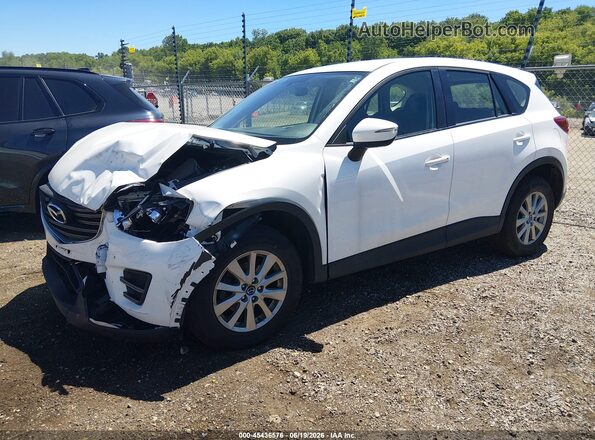 JM3KE4BYXG0828983 2016 MAZDA CX-5 White Front left
