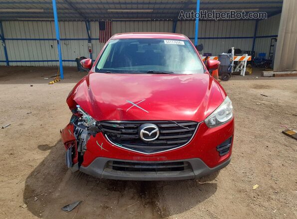 JM3KE4BYXG0840874 2016 MAZDA CX-5 Red Vista frontal