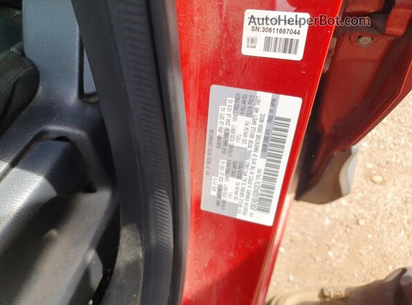 JM3KE4BYXG0840874 2016 MAZDA CX-5 Red Vista del compartimento del motor