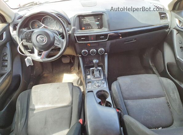 JM3KE4BYXG0840874 2016 MAZDA CX-5 Red Vista del salpicadero