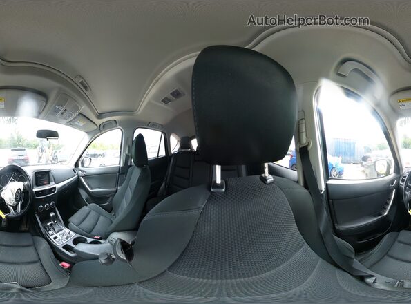 JM3KE4CY0G0611294 2016 MAZDA CX-5 Gray Widok naklejki z numerem VIN