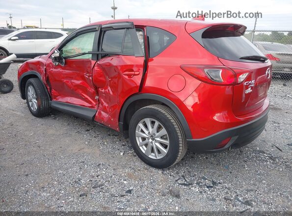 JM3KE4CY1G0803470 2016 MAZDA CX-5 Красный Задняя левая четверть