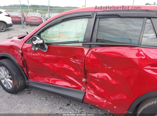 JM3KE4CY1G0803470 2016 MAZDA CX-5 Красный Вид спереди