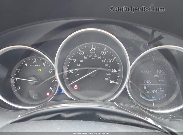 JM3KE4CY1G0803470 2016 MAZDA CX-5 Красный Вид задних сидений