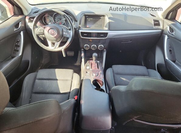 JM3KE4CY2G0667446 2016 MAZDA CX-5 Blue Widok deski rozdzielczej