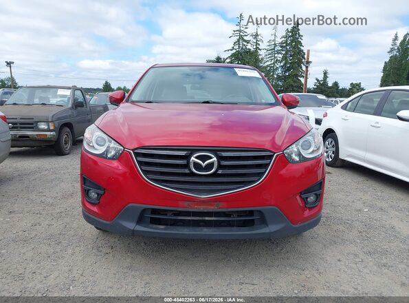 JM3KE4CY5G0900901 2016 MAZDA CX-5 Красный Вид щитка приборов