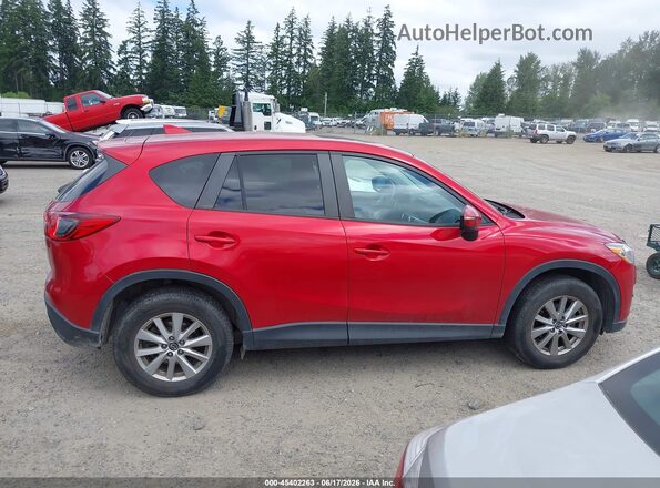 JM3KE4CY5G0900901 2016 MAZDA CX-5 Красный Вид задней части салона