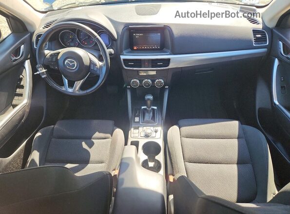 JM3KE4CY7G0617982 2016 MAZDA CX-5 Silver Widok deski rozdzielczej