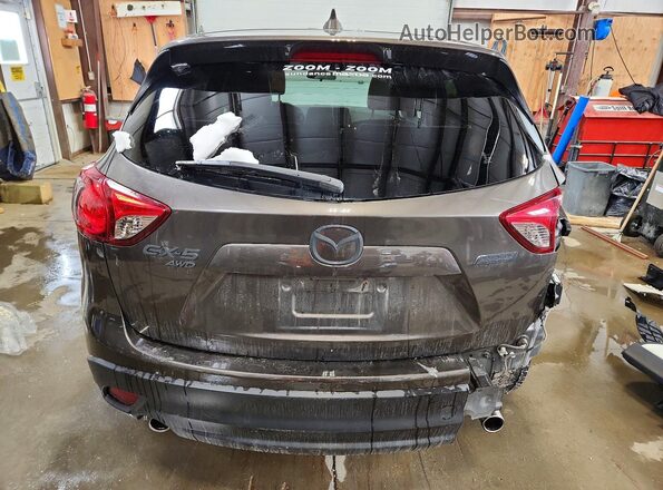 JM3KE4CY7G0840846 2016 MAZDA CX-5 Gray Հետևի տեսք