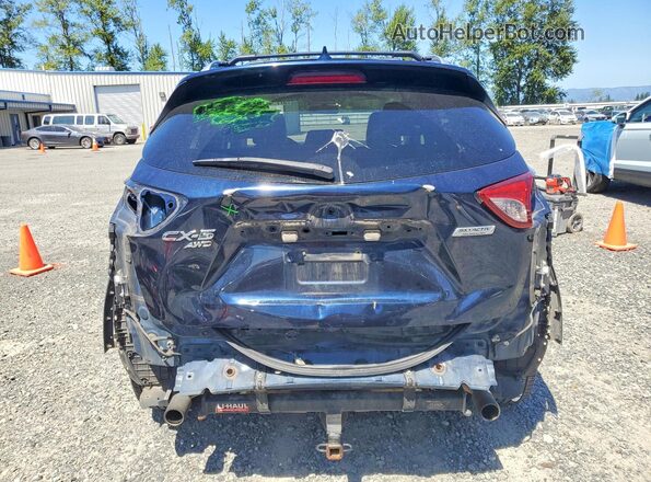 JM3KE4CY7G0921006 2016 MAZDA CX-5 Blue Rear view