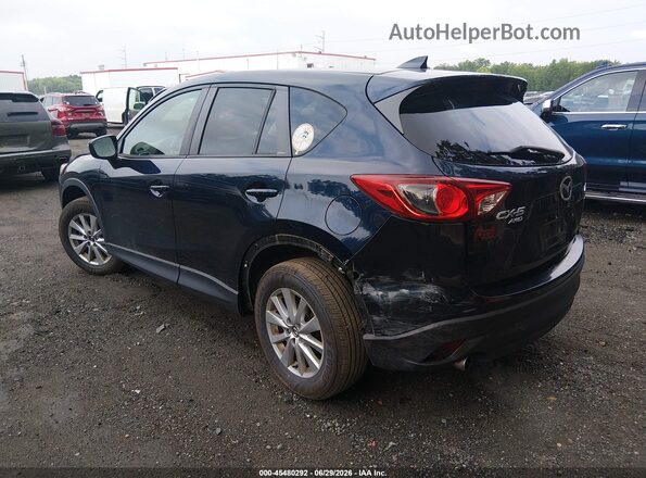 JM3KE4CY9G0653561 2016 MAZDA CX-5 Синий Задняя левая четверть