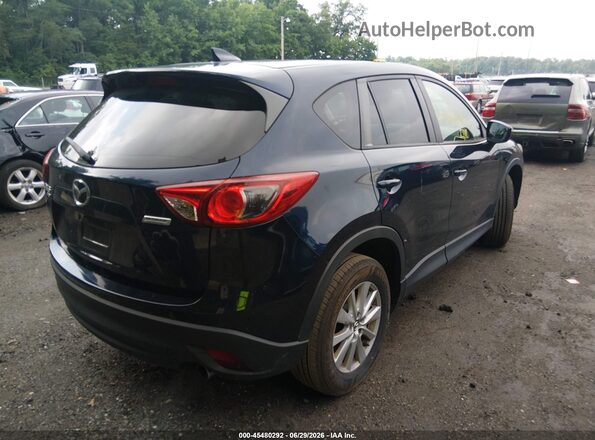 JM3KE4CY9G0653561 2016 MAZDA CX-5 Синий Задняя правая четверть