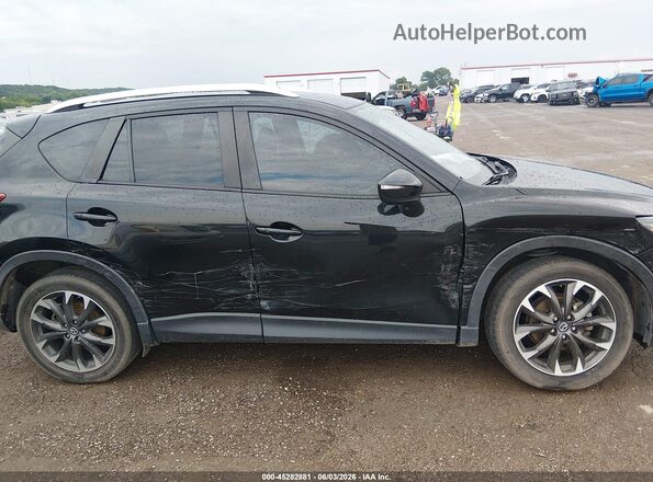 JM3KE4DY0G0639319 2016 MAZDA CX-5 Black Rear interior view