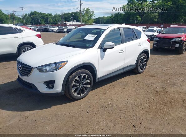 JM3KE4DY0G0857793 2016 MAZDA CX-5 White Przód lewy