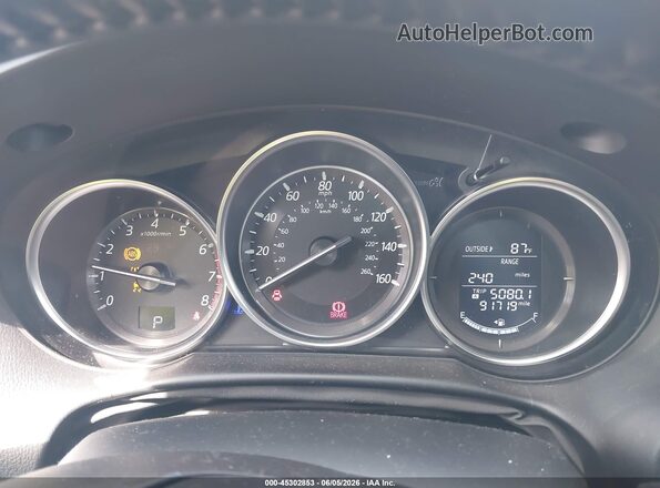 JM3KE4DY0G0857793 2016 MAZDA CX-5 White Widok tylnych siedzeń