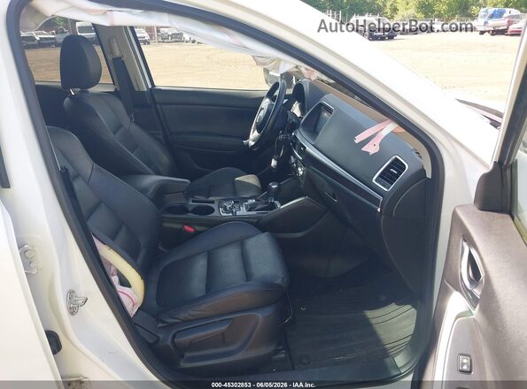 JM3KE4DY0G0857793 2016 MAZDA CX-5 White Widok wnętrza z przodu