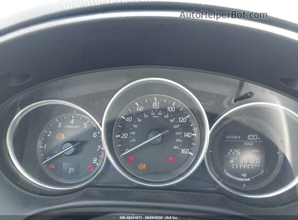 JM3KE4DY2G0686643 2016 MAZDA CX-5 Black Հետևի նստատեղերի տեսք