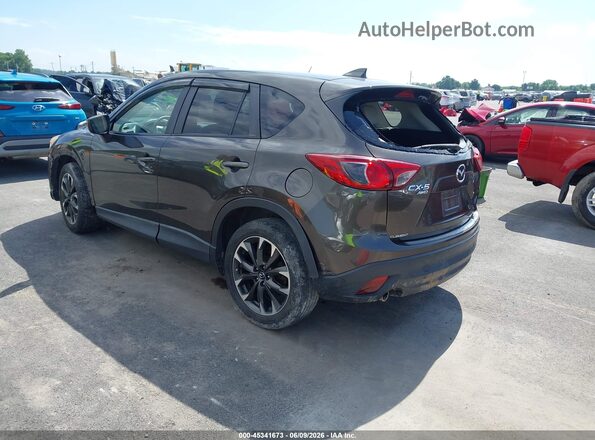 JM3KE4DY2G0686643 2016 MAZDA CX-5 Black Հետևի ձախ