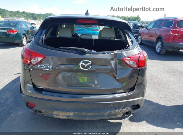 JM3KE4DY2G0686643 2016 MAZDA CX-5 Black Դիմացի տեսք