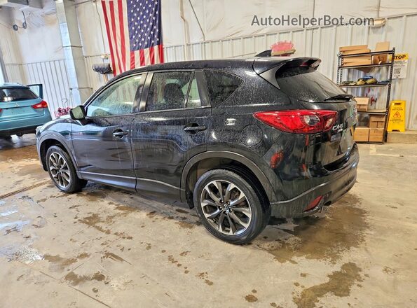 JM3KE4DY2G0722718 2016 MAZDA CX-5 Black Trasero izquierdo