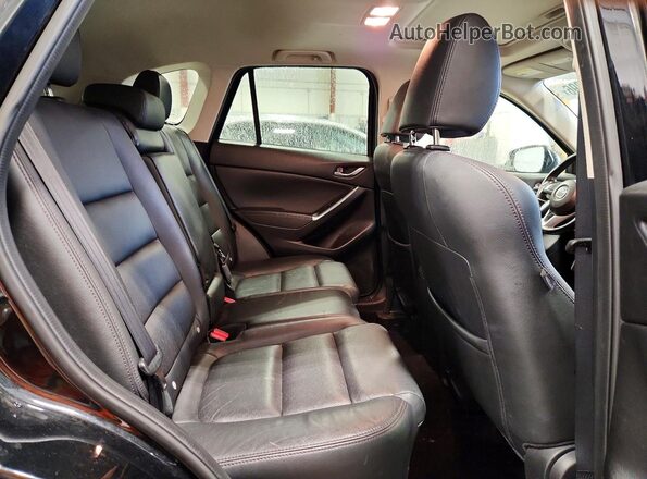 JM3KE4DY2G0722718 2016 MAZDA CX-5 Black Vista de los asientos traseros