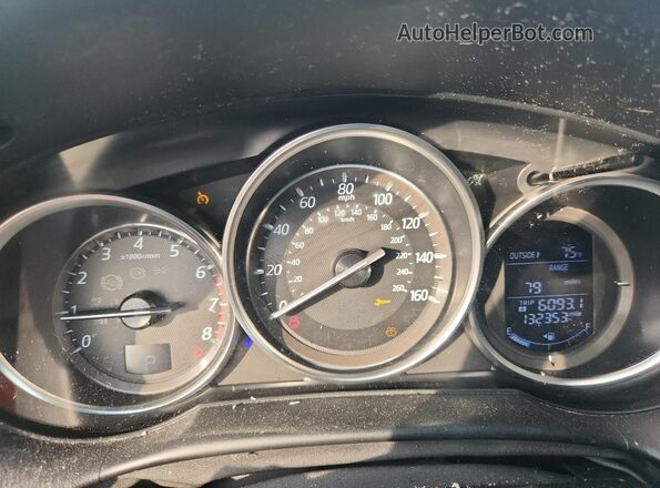 JM3KE4DY2G0902670 2016 MAZDA CX-5 Black Вид щитка приладів
