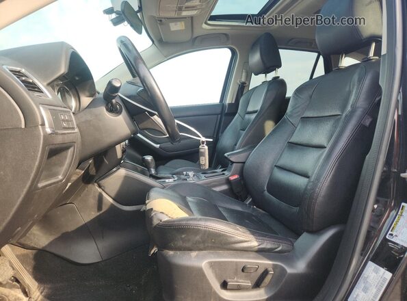 JM3KE4DY2G0902670 2016 MAZDA CX-5 Black Вид салону спереду
