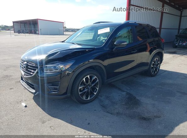 JM3KE4DY3G0617976 2016 MAZDA CX-5 Black Vista tres cuartos delantera izquierda