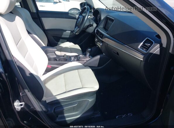JM3KE4DY3G0617976 2016 MAZDA CX-5 Black Vista interior delantera