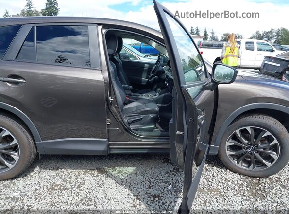 JM3KE4DY3G0674548 2016 MAZDA CX-5 Gray Սալոնի դիմացի տեսք
