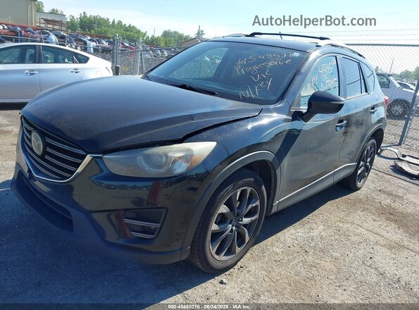 JM3KE4DY3G0723571 2016 MAZDA CX-5 Черный Передняя левая четверть