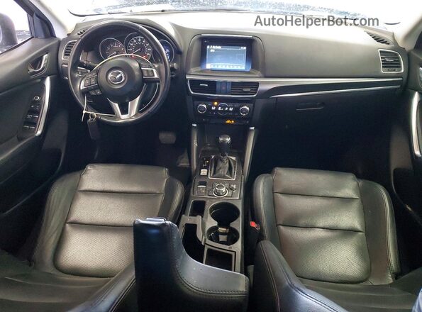JM3KE4DY3G0762015 2016 MAZDA CX-5 Gray წინა პანელის ხედი