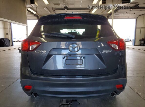 JM3KE4DY3G0762015 2016 MAZDA CX-5 Gray უკანა ხედი