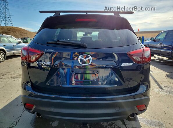 JM3KE4DY3G0785391 2016 MAZDA CX-5 Синий Вид сзади