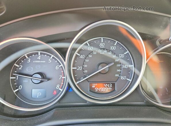 JM3KE4DY3G0785391 2016 MAZDA CX-5 Синий Вид щитка приборов
