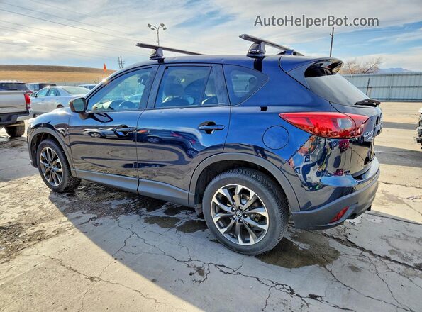 JM3KE4DY3G0785391 2016 MAZDA CX-5 Синий Задняя левая четверть
