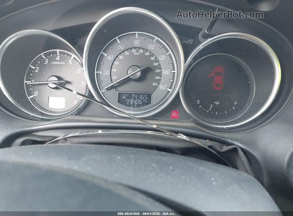 JM3KE4DY4G0609840 2016 MAZDA CX-5 White Vista de los asientos traseros