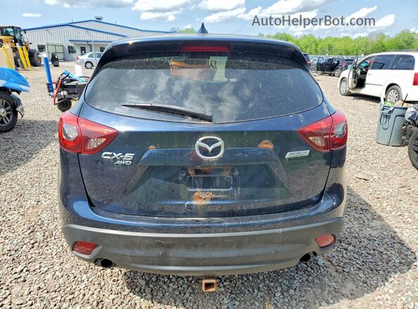 JM3KE4DY4G0731145 2016 MAZDA CX-5 Синий Вид сзади