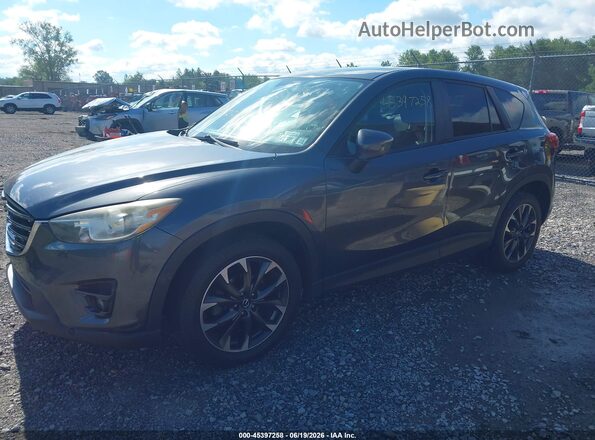 JM3KE4DY4G0759625 2016 MAZDA CX-5 Gray Front left
