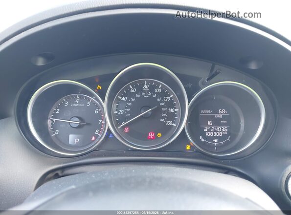 JM3KE4DY4G0759625 2016 MAZDA CX-5 Gray Rear seats view