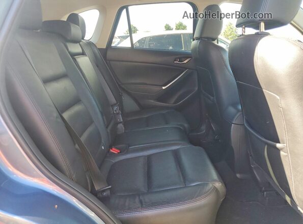 JM3KE4DY4G0782760 2016 MAZDA CX-5 Blue Вид задньої частини салону