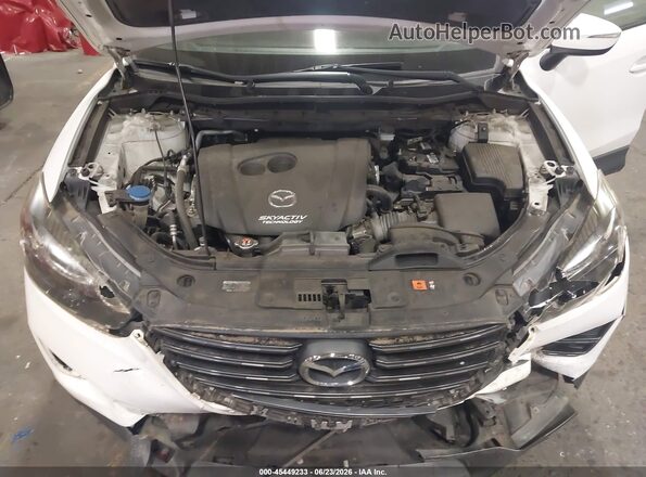 JM3KE4DY4G0793645 2016 MAZDA CX-5 White Widok z tyłu
