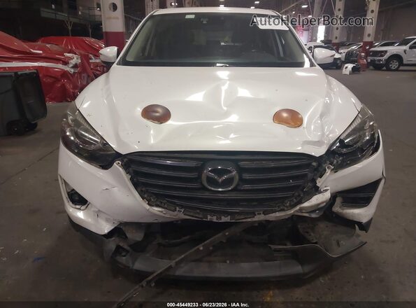 JM3KE4DY4G0793645 2016 MAZDA CX-5 White Widok z przodu