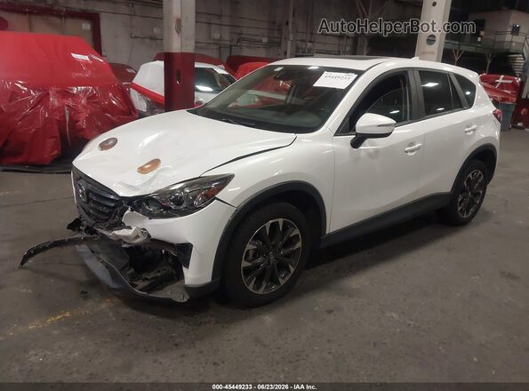 JM3KE4DY4G0793645 2016 MAZDA CX-5 White Przód lewy