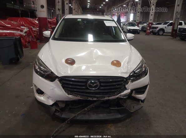 JM3KE4DY4G0793645 2016 MAZDA CX-5 White Widok zestawu wskaźników