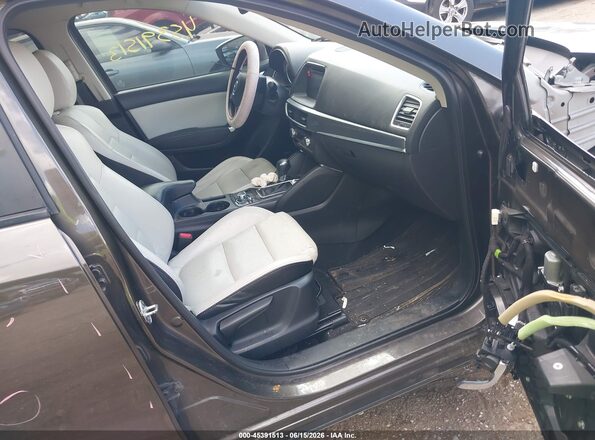JM3KE4DY4G0809438 2016 MAZDA CX-5 Gray Vista interior delantera